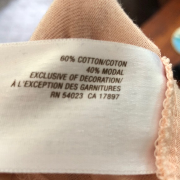 Old Navy ruffle collar tank top peach XXL - Picture 6 of 6